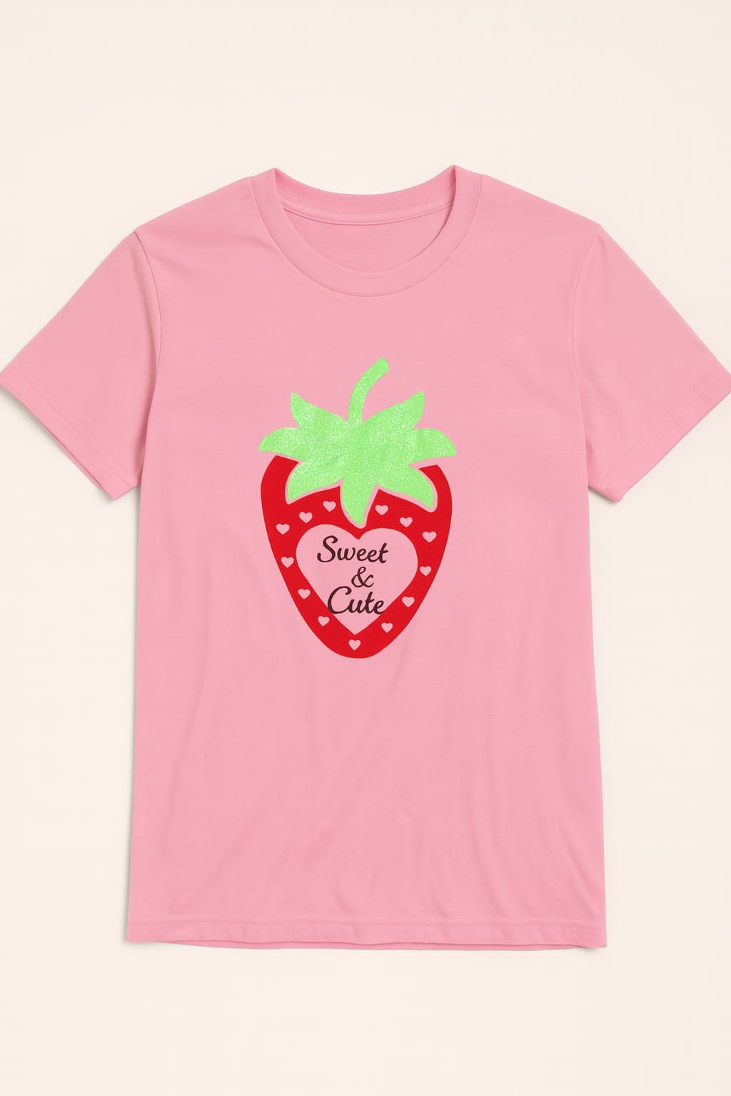 Sweet & Cute Strawberry T-Shirt