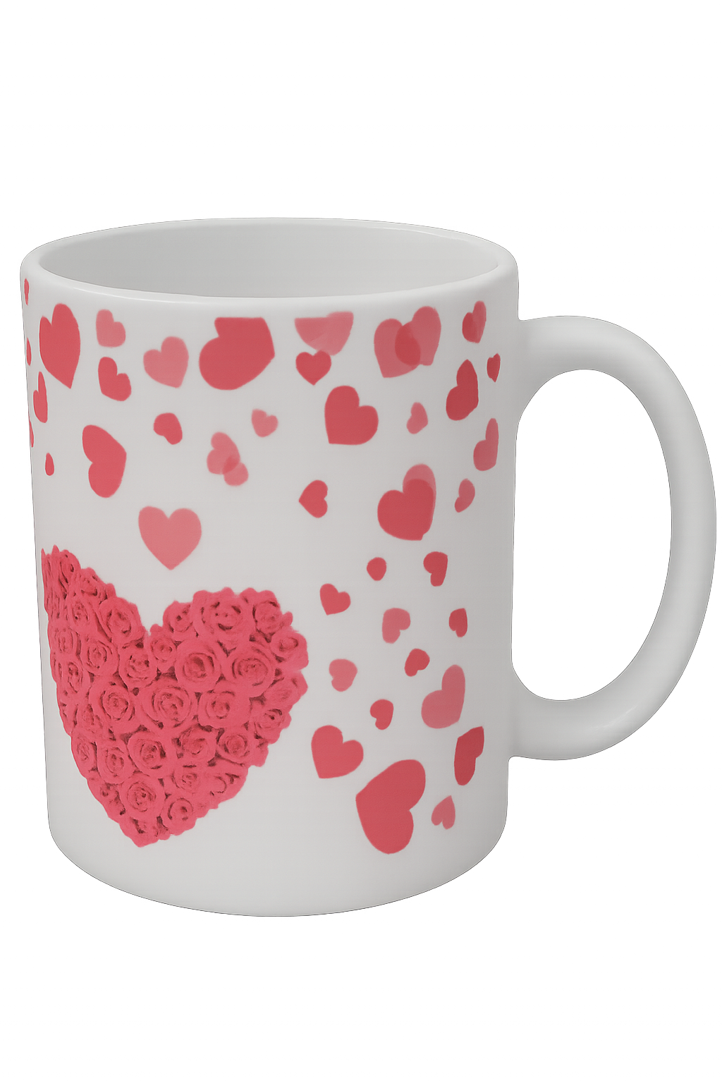 Best Mom Ever Mug – Heart & Rose Design